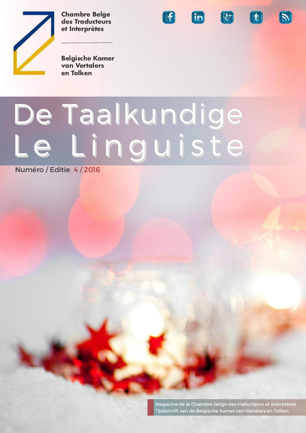 Image de présentation pour le document : Le Linguiste 2016-4