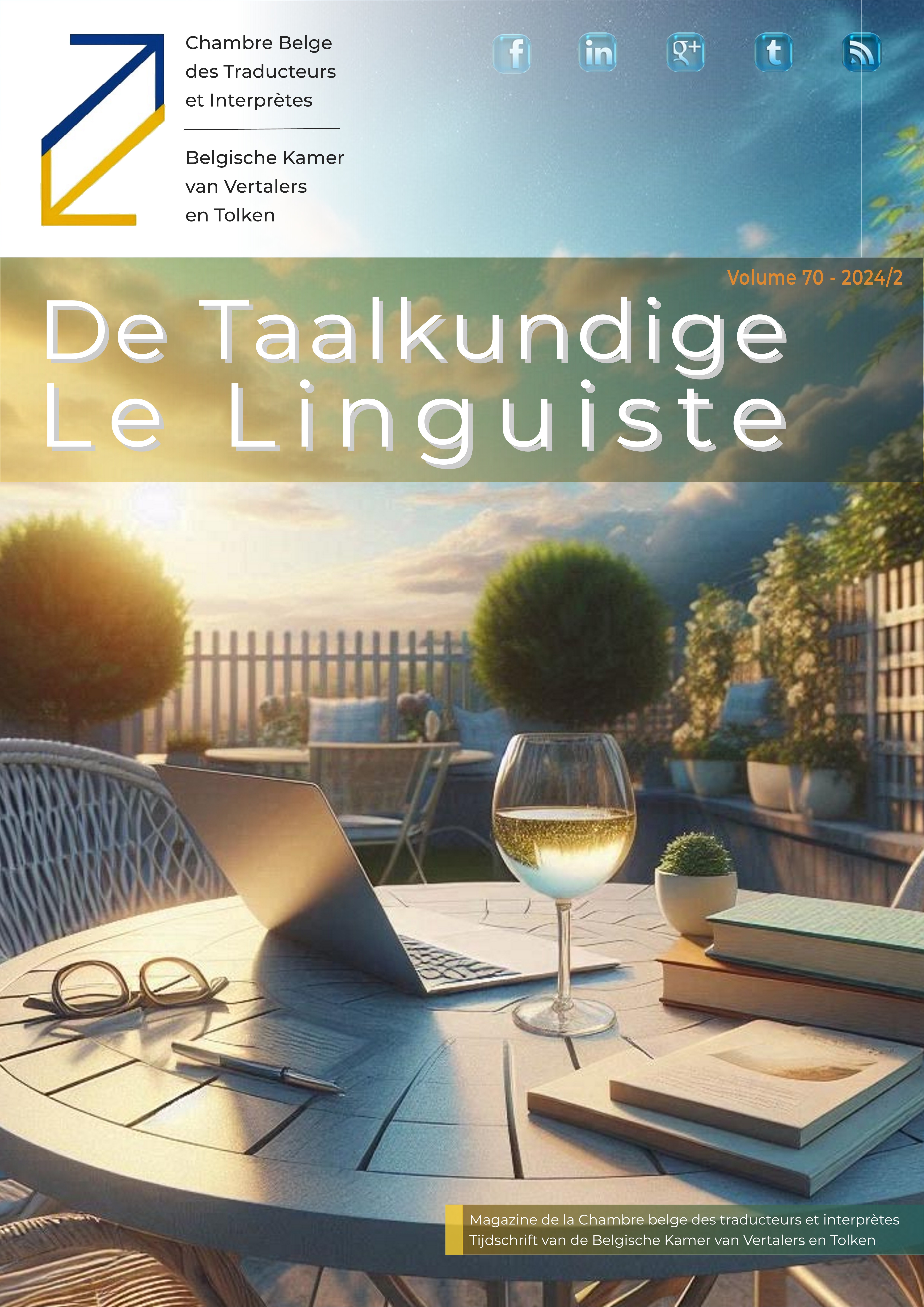 Image de présentation pour le document : De Taalkundige – Le Linguiste 2024-2